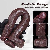 13.77in 15.75in Silicone Long Huge Dildo Anal Stimulation For Men