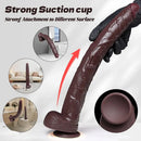 13.77in 15.75in Silicone Long Huge Dildo Anal Stimulation For Men