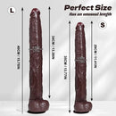 13.77in 15.75in Silicone Long Huge Dildo Anal Stimulation For Men