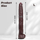 13.77in 15.75in Silicone Long Huge Dildo Anal Stimulation For Men