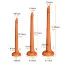 13.78in 17.72in 21.65in Super Long Huge Silicone Soft Snake Dildo