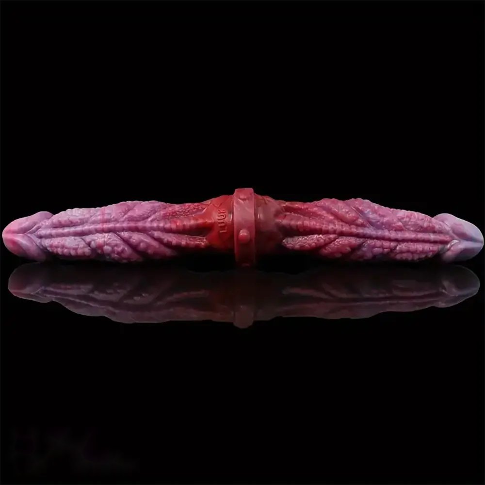 13.78in Big Long Double Sided Silicone Dragon Monster Dildo Sex Toy