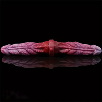 13.78in Big Long Double Sided Silicone Dragon Monster Dildo Sex Toy