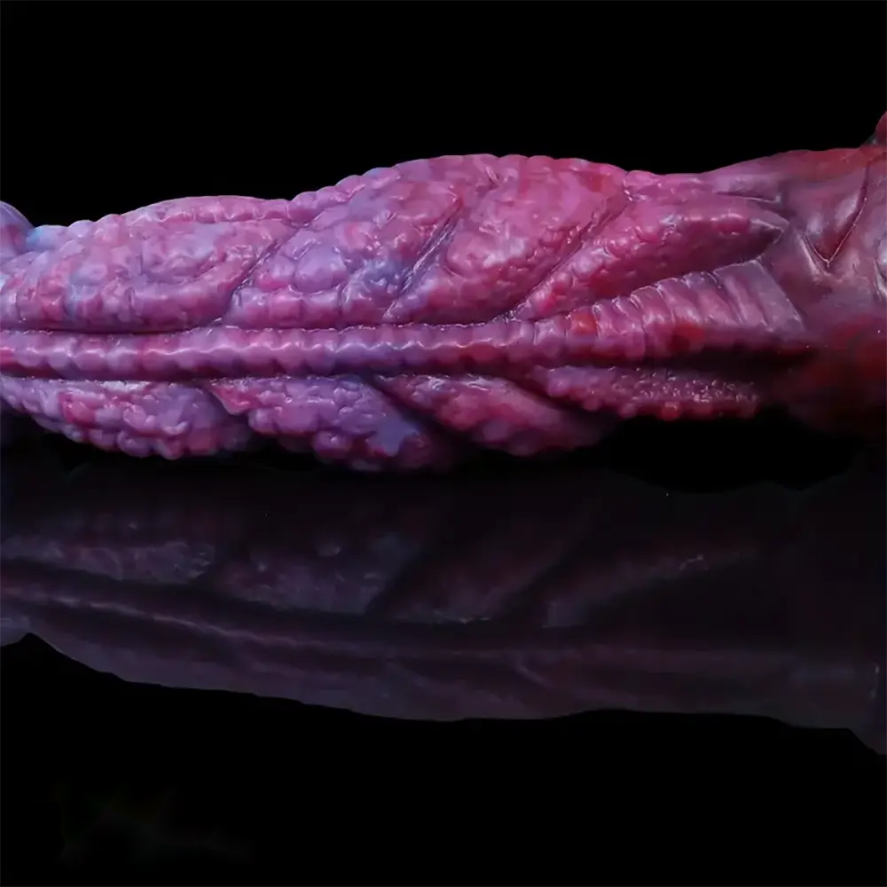 13.78in Big Long Double Sided Silicone Dragon Monster Dildo Sex Toy
