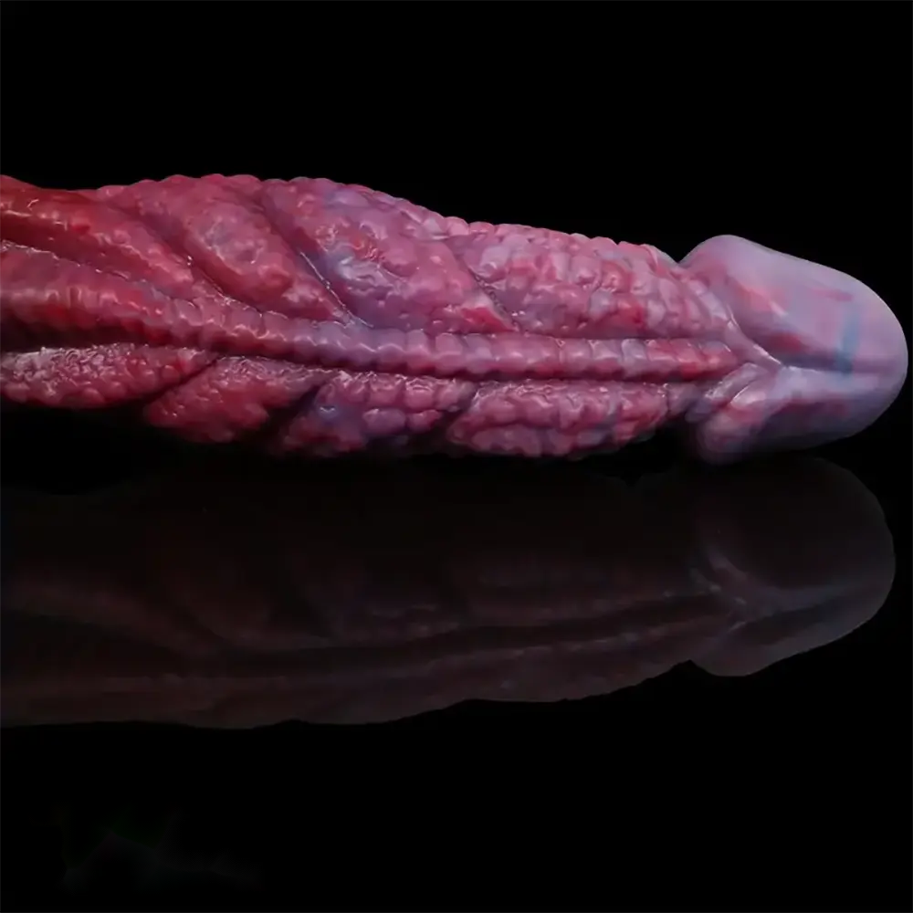 13.78in Big Long Double Sided Silicone Dragon Monster Dildo Sex Toy