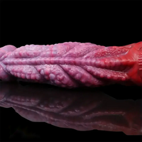 13.78in Big Long Double Sided Silicone Dragon Monster Dildo Sex Toy