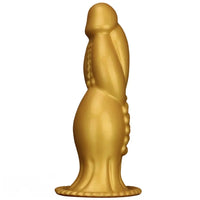 13.78in Golden Soft Silicone Big Fantasy Highquality Material Dildo