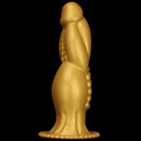 13.78in Golden Soft Silicone Big Fantasy Highquality Material Dildo