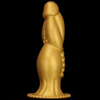 13.78in Golden Soft Silicone Big Fantasy Highquality Material Dildo