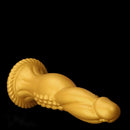 13.78in Golden Soft Silicone Big Fantasy Highquality Material Dildo