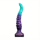 13.78in Soft Silicone Fantasy Long Tentacle Octopus Monster Dildo