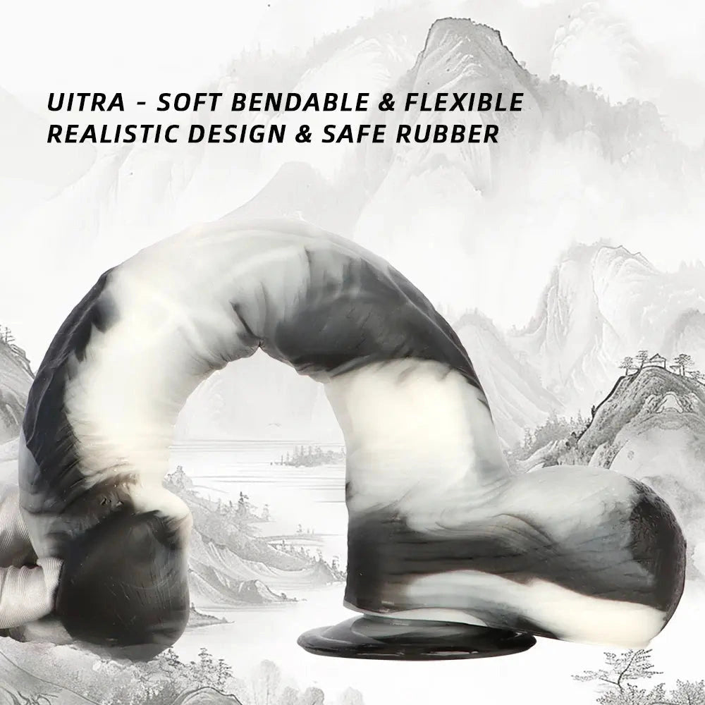 13.78in Super Large Long Thick Simulation PVC Dildo For Anal Vaginal Sex