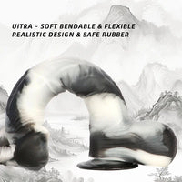 13.78in Super Large Long Thick Simulation PVC Dildo For Anal Vaginal Sex