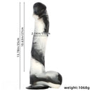 13.78in Super Large Long Thick Simulation PVC Dildo For Anal Vaginal Sex