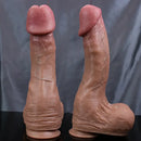 13.78in Ultra-Realistic Silicone Soft Big Huge Dildo With 3.15" Glans