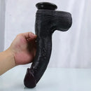 13.78in Ultra-Realistic Silicone Soft Big Huge Dildo With 3.15" Glans
