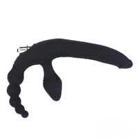 13.8in Triple Dildo With Butt Plugs Sex Toy For Vagina Anus Sex