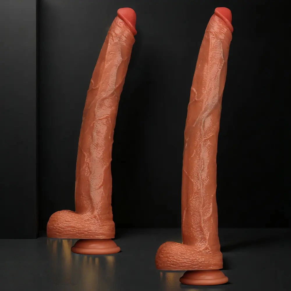 13.97in 15.94in Super Long Huge Silicone Dildo Adult Pleasure Sex Toy