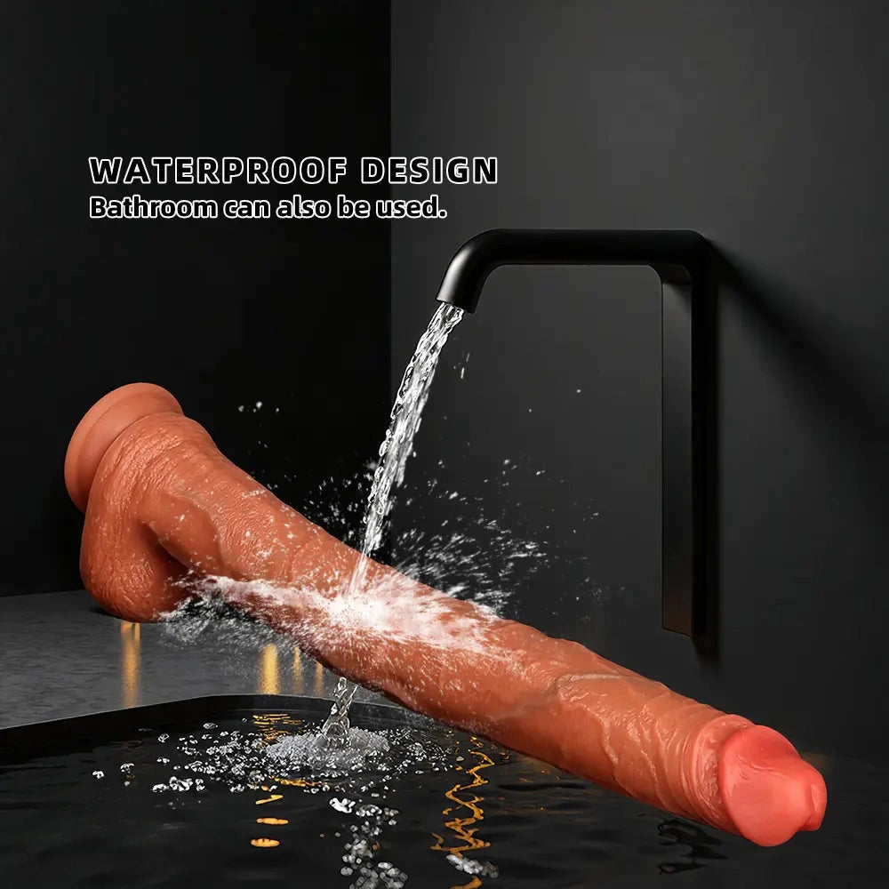 13.97in 15.94in Super Long Huge Silicone Dildo Adult Pleasure Sex Toy