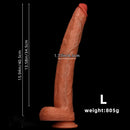 13.97in 15.94in Super Long Huge Silicone Dildo Adult Pleasure Sex Toy