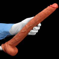 13.97in 15.94in Super Long Huge Silicone Dildo Adult Pleasure Sex Toy