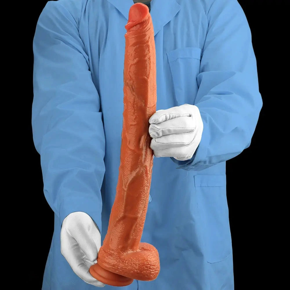13.97in 15.94in Super Long Huge Silicone Dildo Adult Pleasure Sex Toy