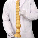 13.97in Long Anal Beads Soft Silicone Butt Plug Thread Prostate Massage