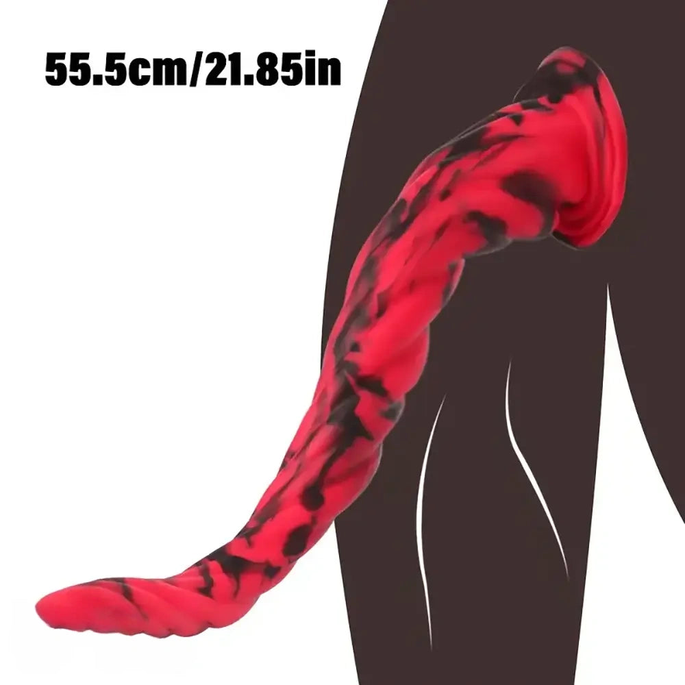 13.98in 17.91in 21.85in Huge Long Silicone Female Dildo Sex Toy
