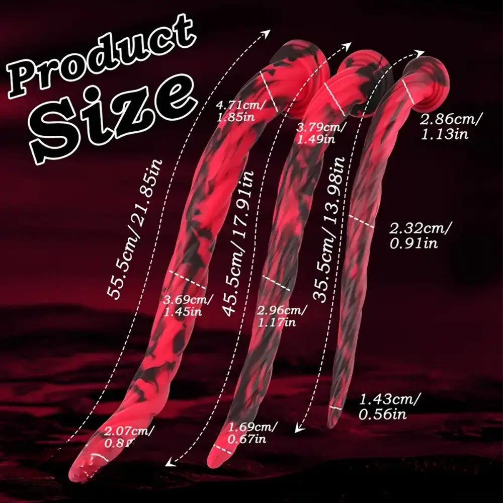 13.98in 17.91in 21.85in Huge Long Silicone Female Dildo Sex Toy