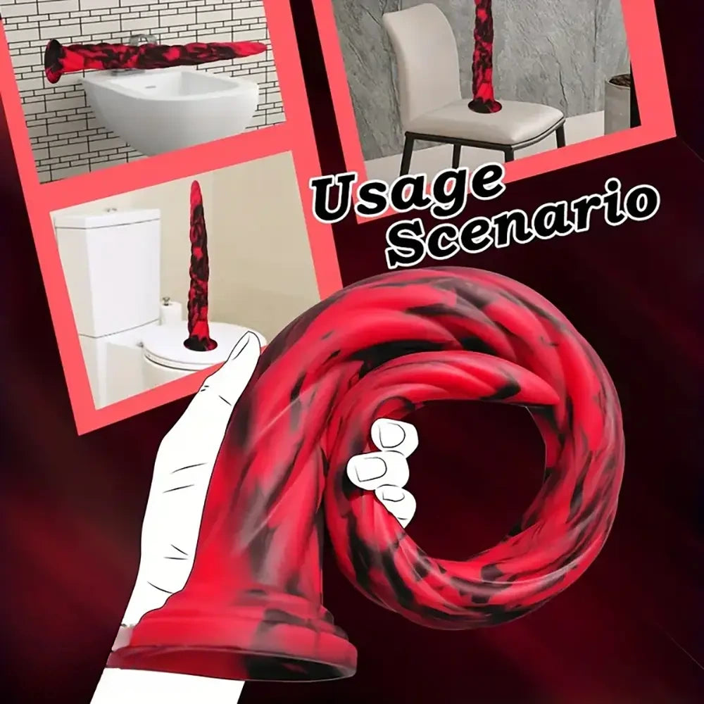 13.98in 17.91in 21.85in Huge Long Silicone Female Dildo Sex Toy