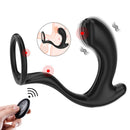 Greedy Finger Male Vibrating Clip Prostate Massager With Cock Ring