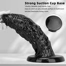 13in Alien PVC Black Long Simulation Super Large Penis Dragon Thick Dildo