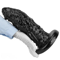 13in Alien PVC Black Long Simulation Super Large Penis Dragon Thick Dildo
