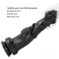 13in Big Black Thick Dildo Thick Fist Hands Penis Dildo Sex Toy