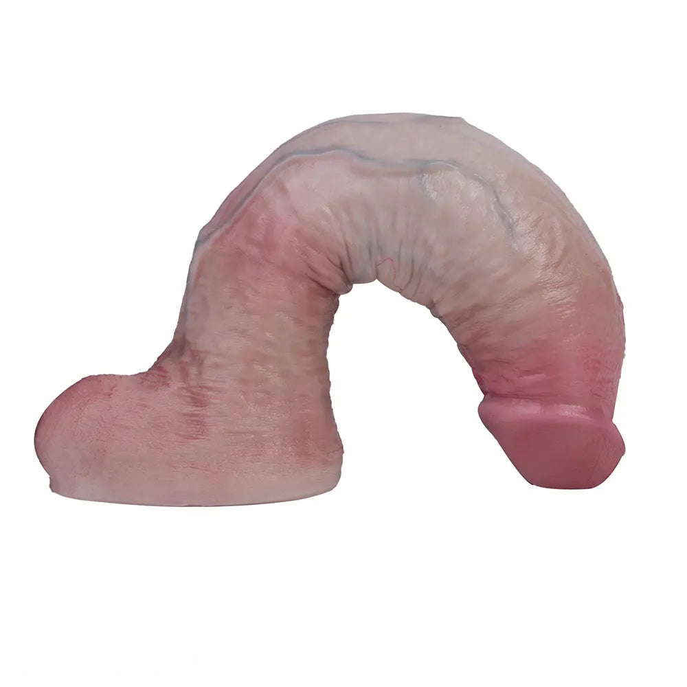 13in Dual Layer Silicone Long Huge Real Dildo For Anal Play Vagina G-spot