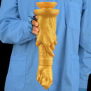 13in Golden Silicone Fist Large Prosthetic Arm Hand Dildo For Fist Play