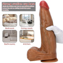 13in Huge Long Realistic Soft Silicone Cock Dildo For Women