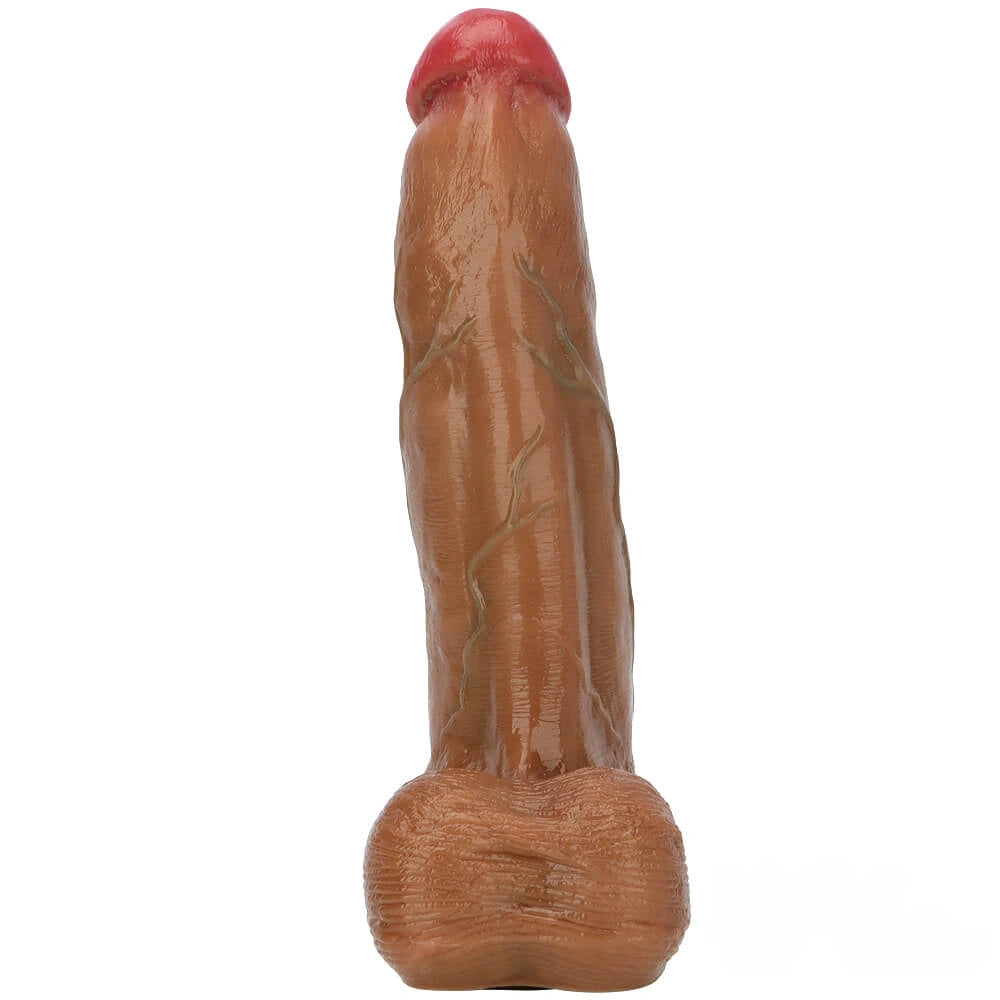 13in Huge Long Realistic Soft Silicone Cock Dildo For Women