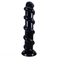 13in Long Spiral Huge Anal Dildo Anal Plug Female Male Sex Toy