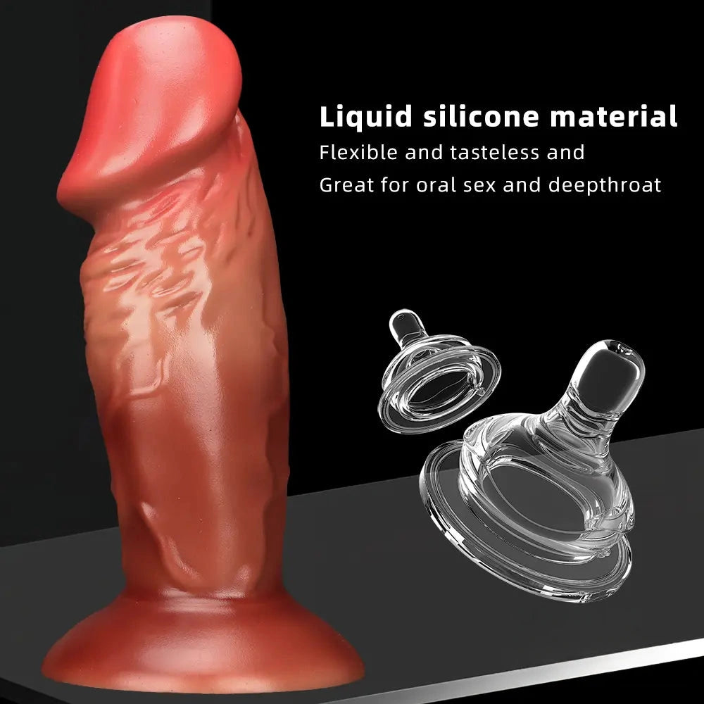 13in Real Looking Super Long Big Thick Silicone Soft Dildo For Gay