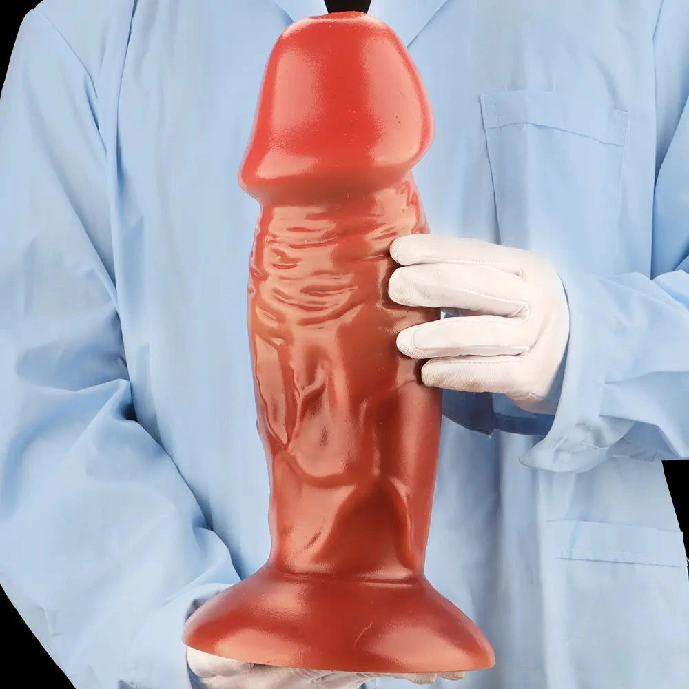 13in Real Looking Super Long Big Thick Silicone Soft Dildo For Gay
