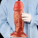 13in Real Looking Super Long Big Thick Silicone Soft Dildo For Gay