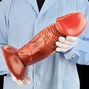 13in Real Looking Super Long Big Thick Silicone Soft Dildo For Gay