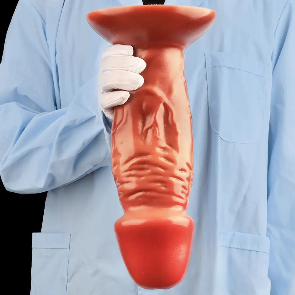 13in Real Looking Super Long Big Thick Silicone Soft Dildo For Gay