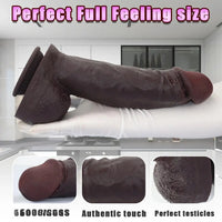 13in Soft Big Long Silicone Dildo Anal Sex Toys For Women Couple Love Toy