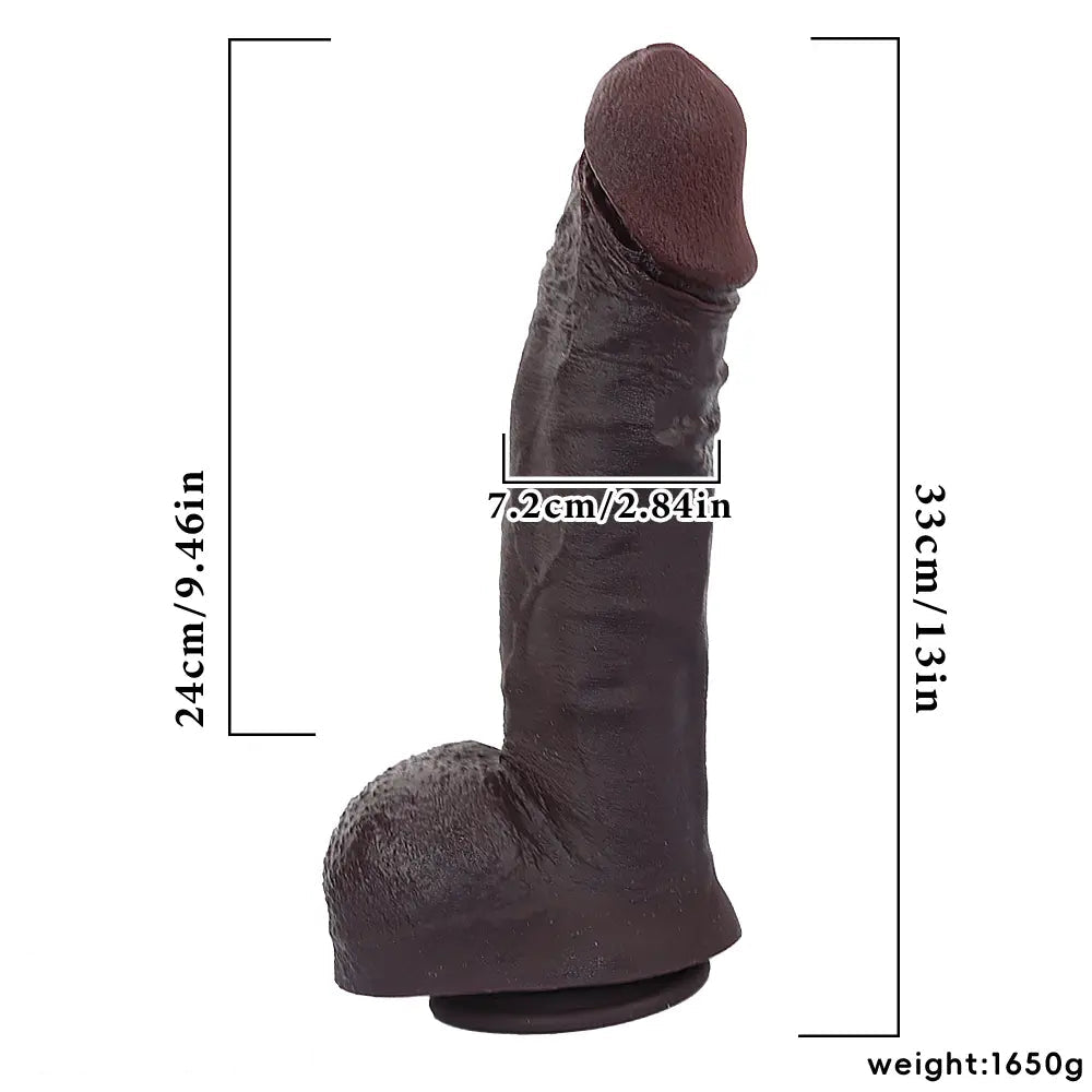 13in Soft Big Long Silicone Dildo Anal Sex Toys For Women Couple Love Toy