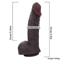 13in Soft Big Long Silicone Dildo Anal Sex Toys For Women Couple Love Toy