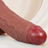 13in Super Real Huge Thick Silicone Dildo Couples Sexual Play Unisex Toy