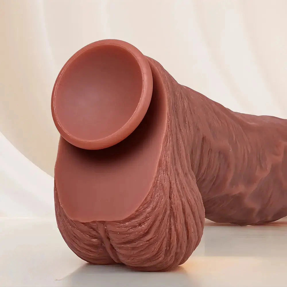 13in Super Real Huge Thick Silicone Dildo Couples Sexual Play Unisex Toy