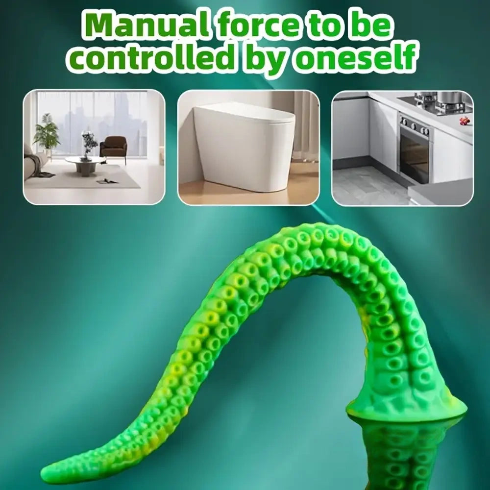 14.17in 17.7in 22.04in Alienophallos Octopus Silicone Soft Big Long Dildo